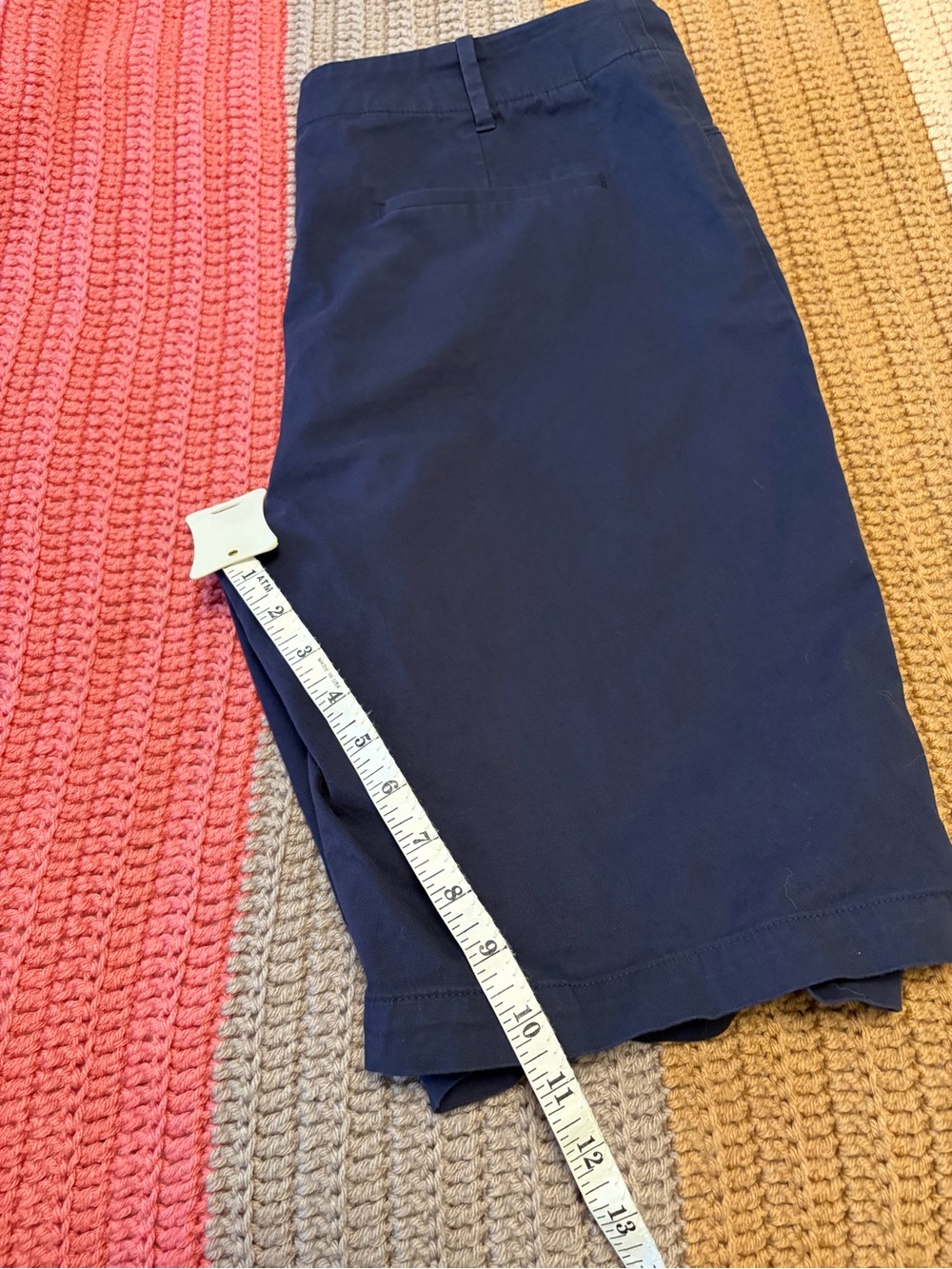Talbots Outlet Navy Blue Women's Bermuda Shorts - Picture 6 of 7